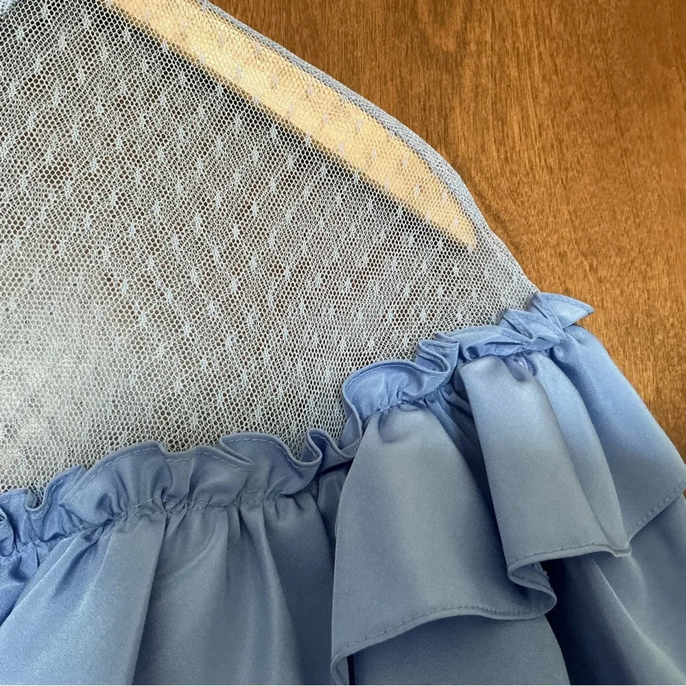 Vintage Victorian Style Long Floor Length Dress - Picture 3 of 13